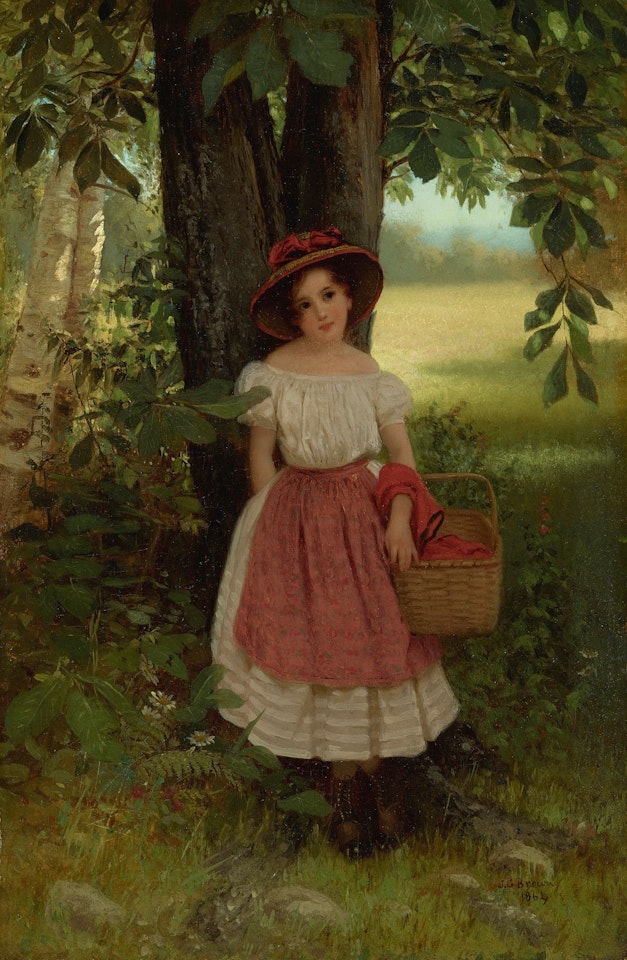 THE BERRY PICKER by John George Brown