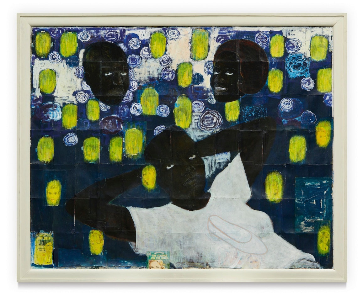 A LITTLE ROMANCE by Kerry James Marshall