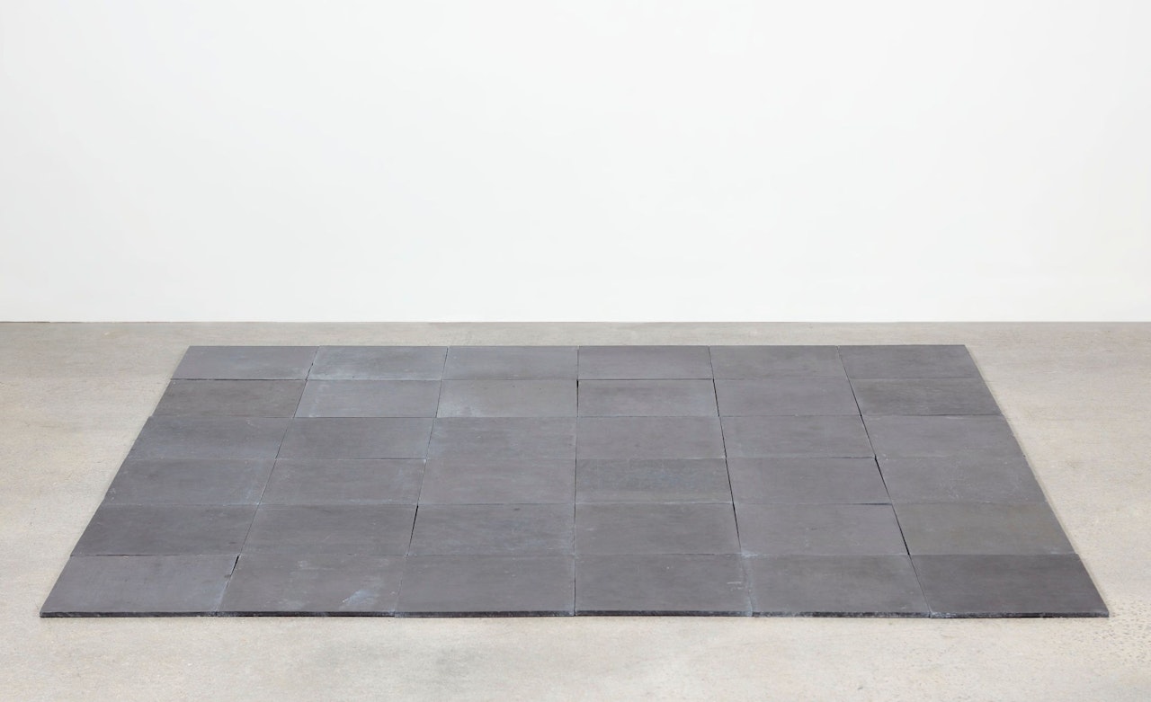 LEAD-LEAD PLAIN by Carl Andre