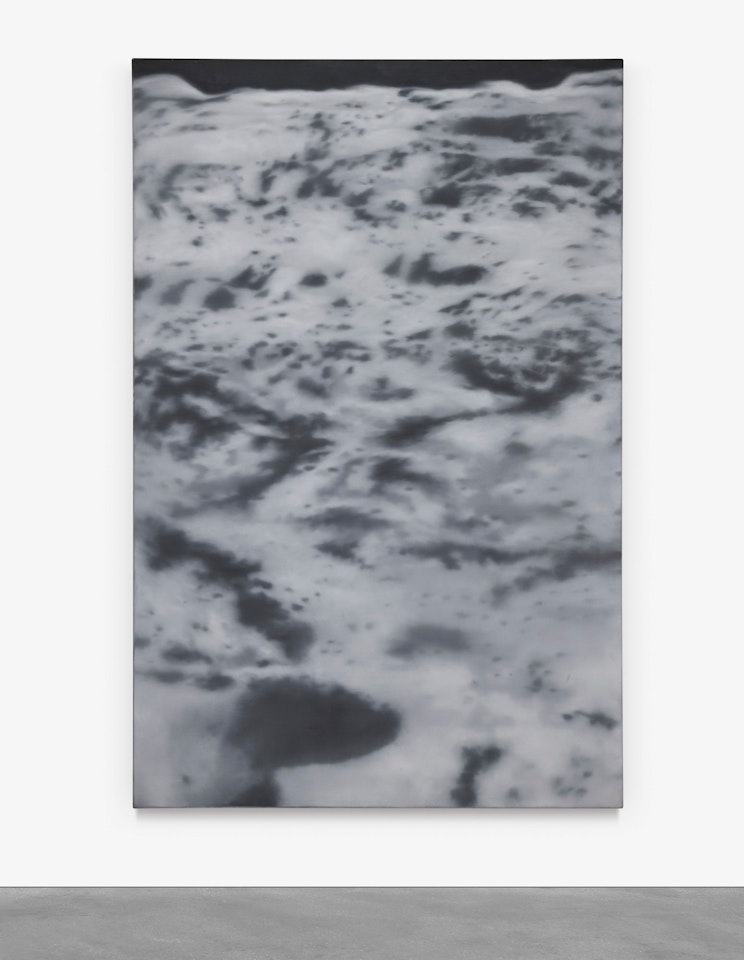 MONDLANDSCHAFT I (MOONSCAPE I)  by Gerhard Richter