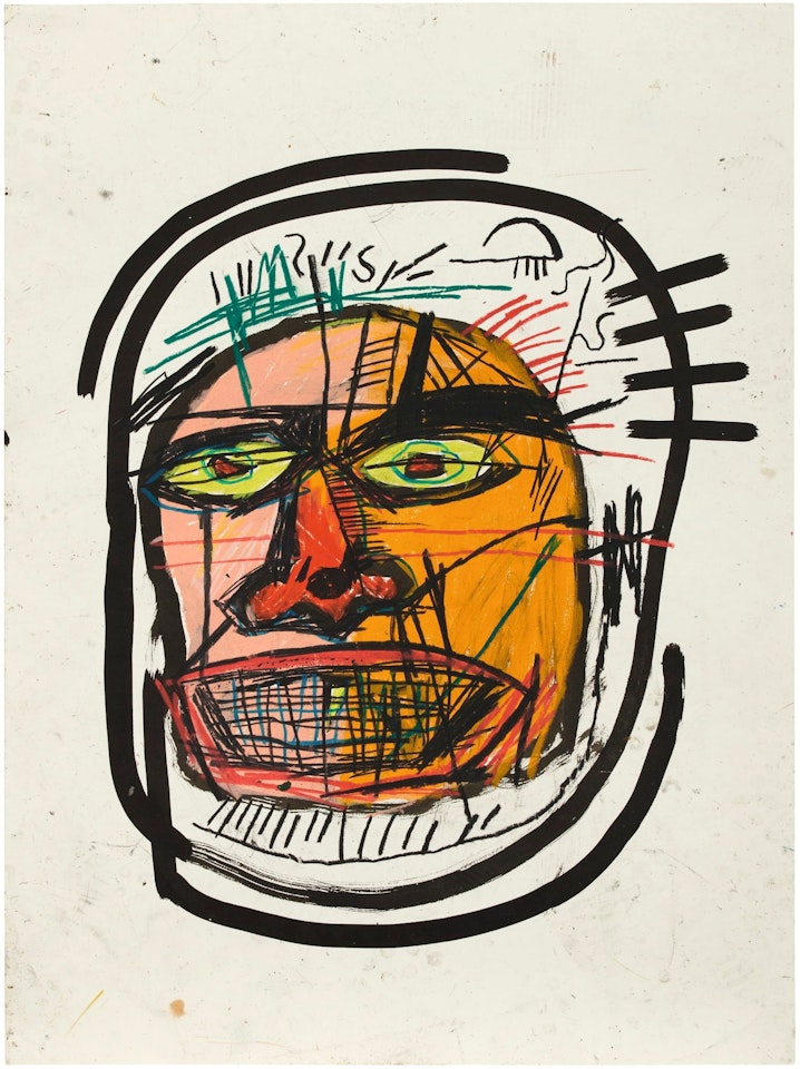 UNTITLED (HEAD) by Jean-Michel Basquiat