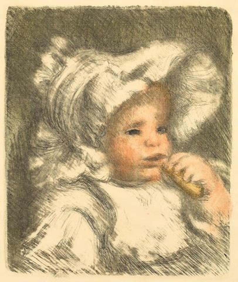 L'Enfant au Biscuit (Jean Renoir) by Pierre-Auguste Renoir