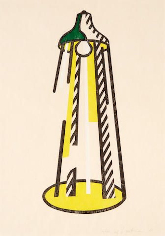 Lamp by Roy Lichtenstein