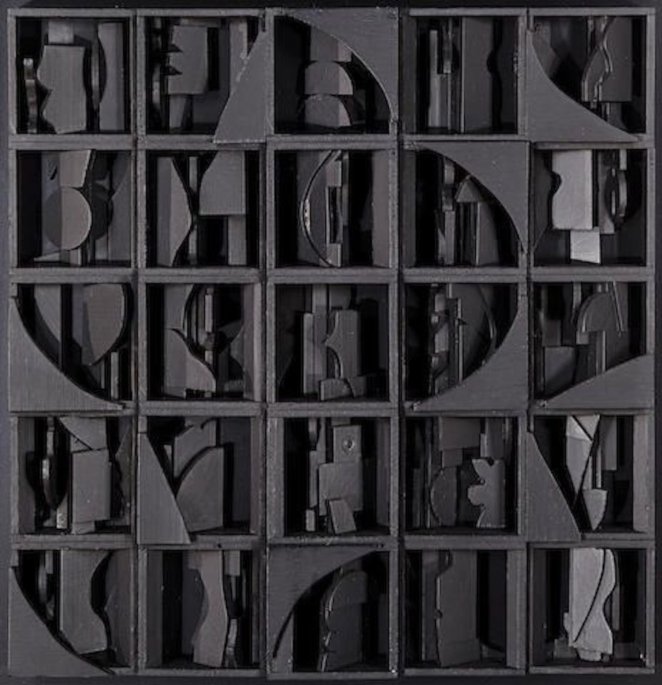 Model for Sky Covenant by Louise Nevelson