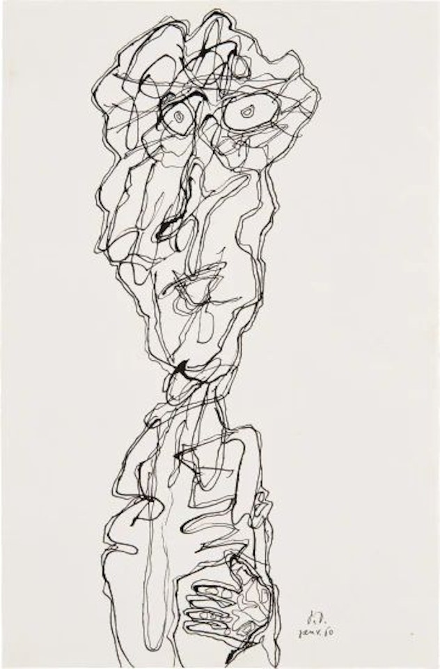 Personnage (P. 14) by Jean Dubuffet