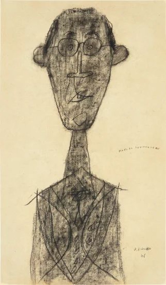 Jouhandeau innocent by Jean Dubuffet