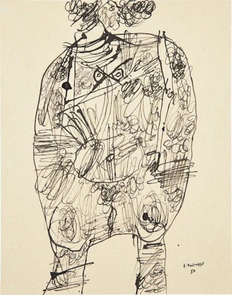 Corps de dame by Jean Dubuffet