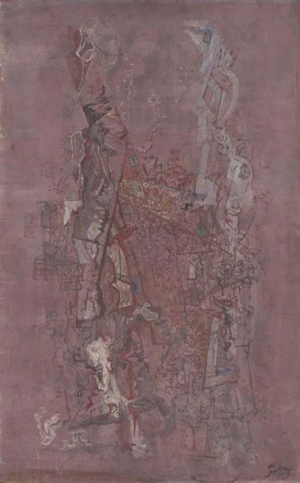 Desert Town (Wild City) by Mark Tobey