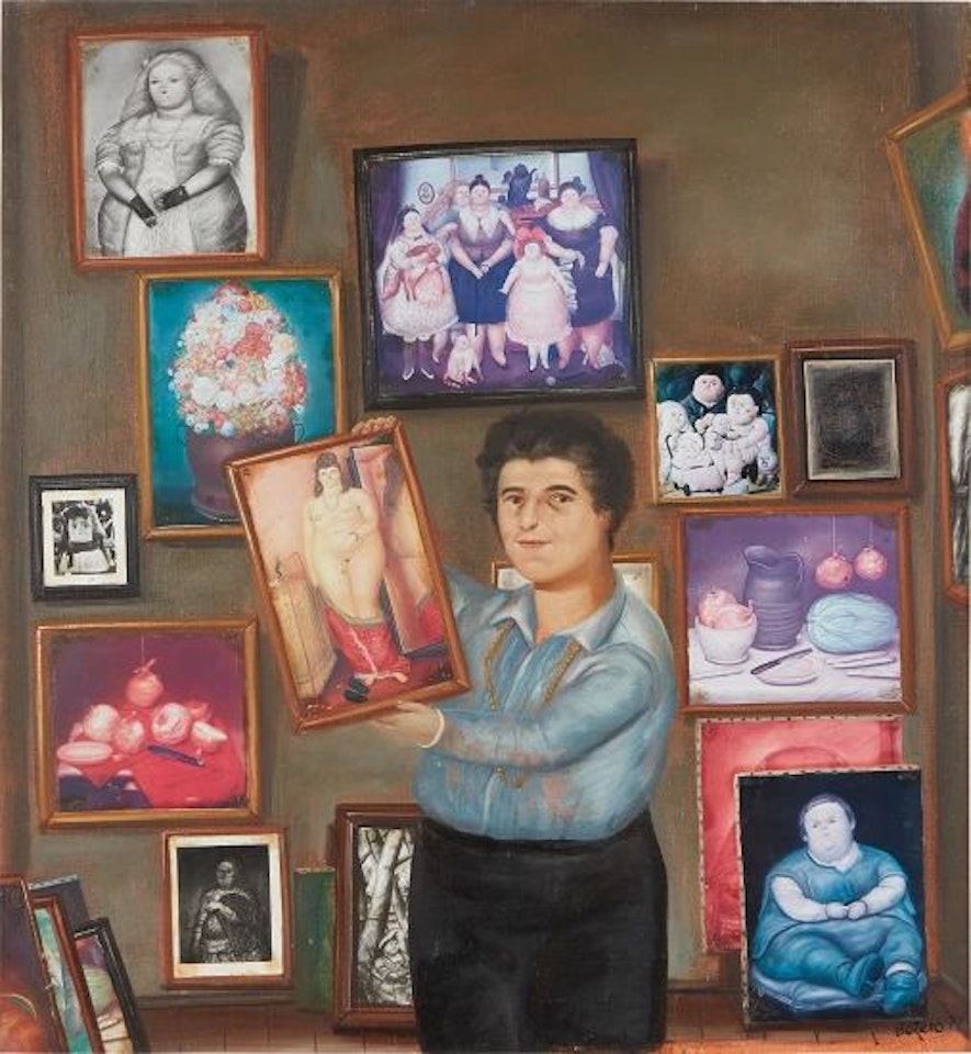 Portrait of Nadine Haim by Fernando Botero