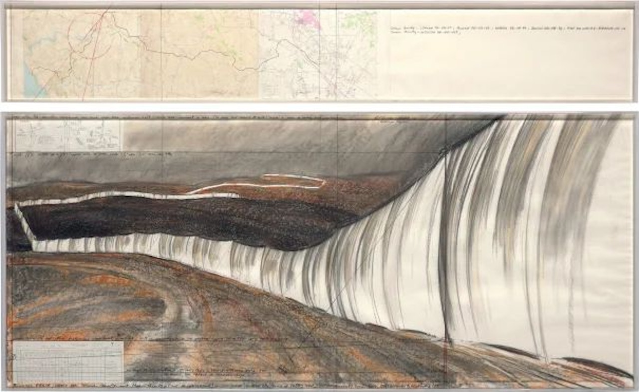 Running Fence (Project for Sonoma County and Marin County, State of California) by Christo