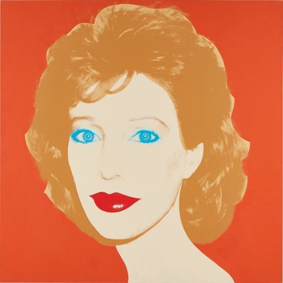 Portrait of a Woman (Linda Oxenberg) by Andy Warhol