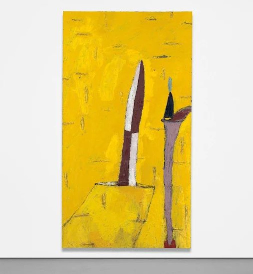 No. 17 (Red Cross Painting for N. Fisher, 1978) by Julian Schnabel