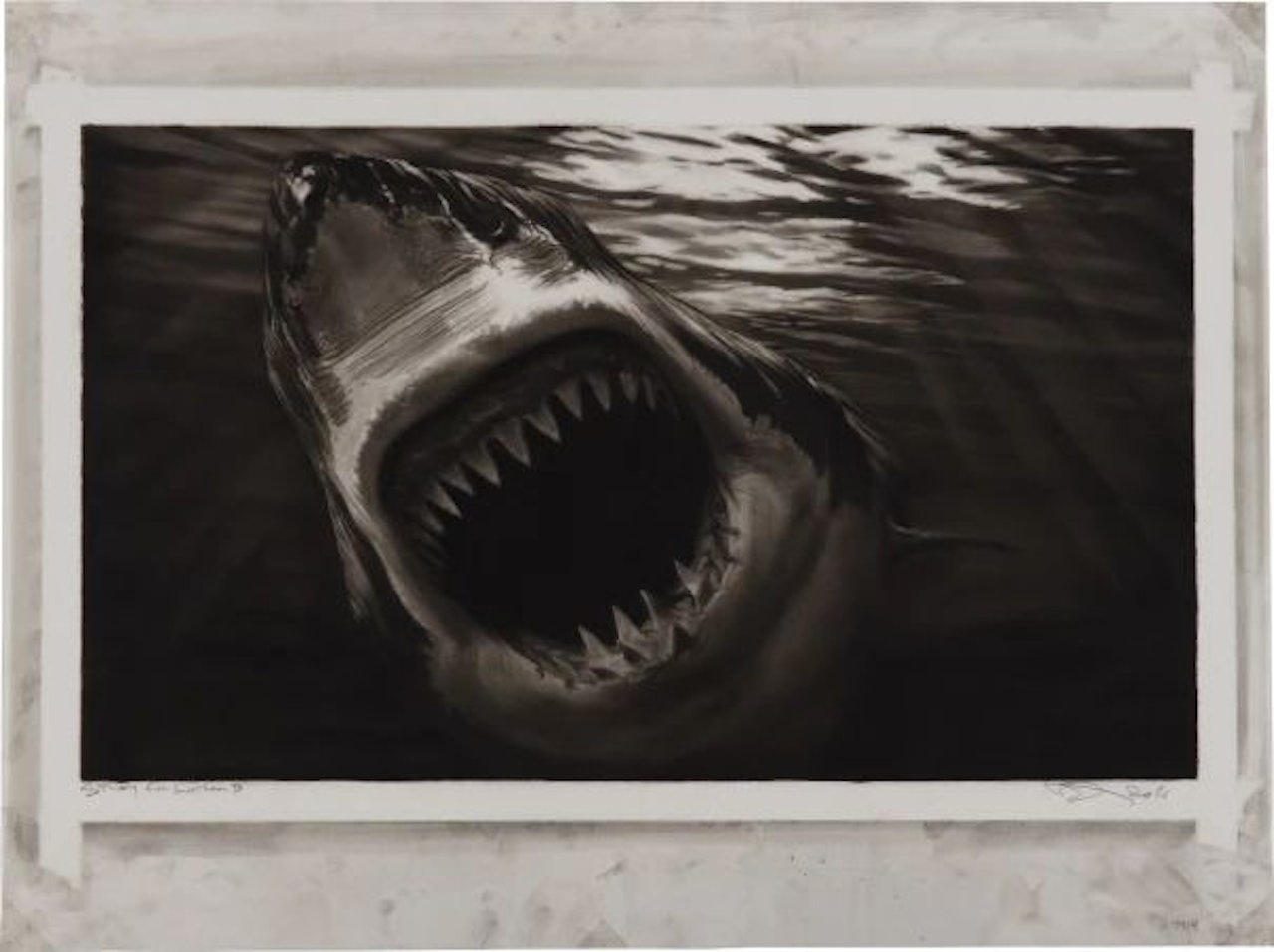 Study for Luther B by Robert Longo