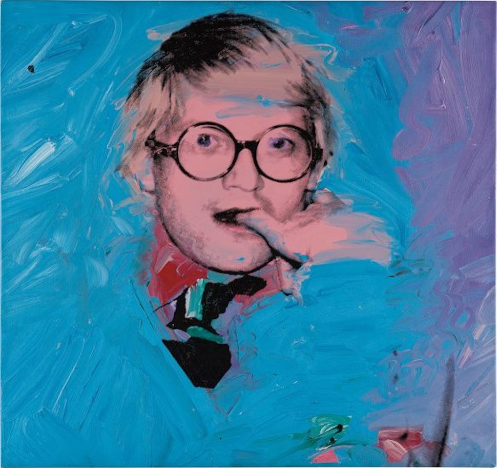 David Hockney by Andy Warhol