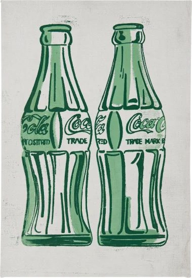 Two Coke Bottles by Andy Warhol