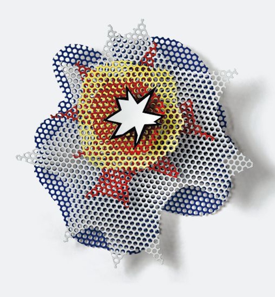 Small Wall Explosion by Roy Lichtenstein