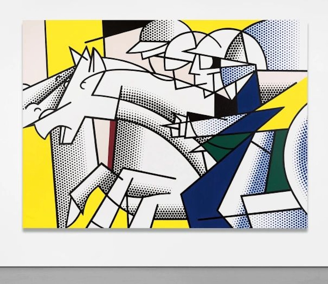 Horse and Rider by Roy Lichtenstein