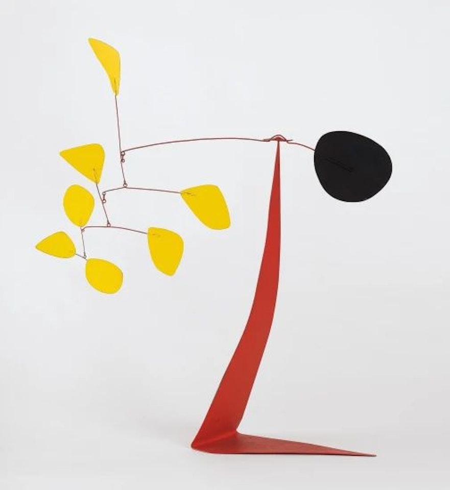 White Versus Yellow by Alexander Calder