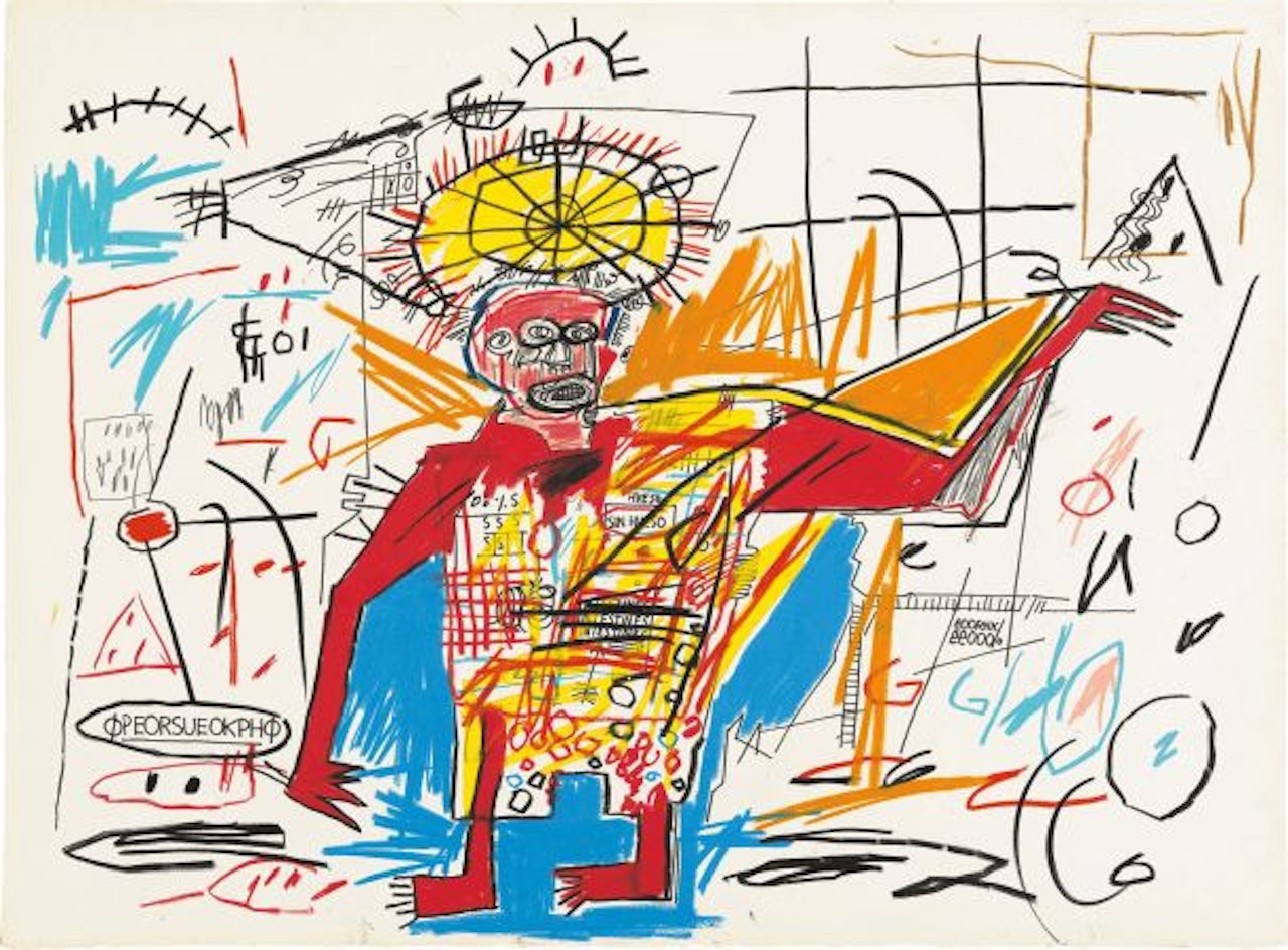 Robot Man by Jean-Michel Basquiat