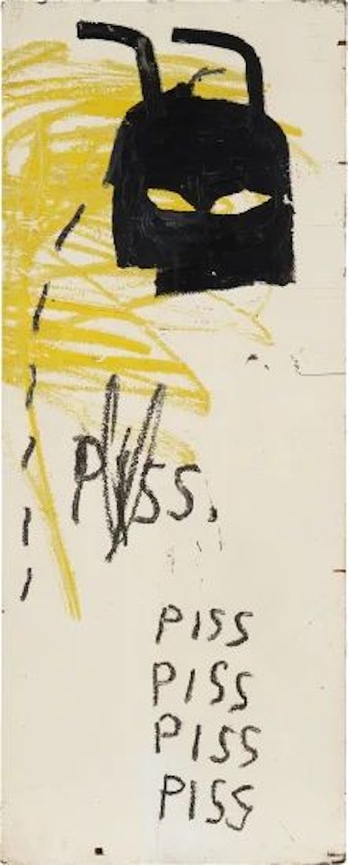 Untitled (Piss Piss Piss Piss) by Jean-Michel Basquiat