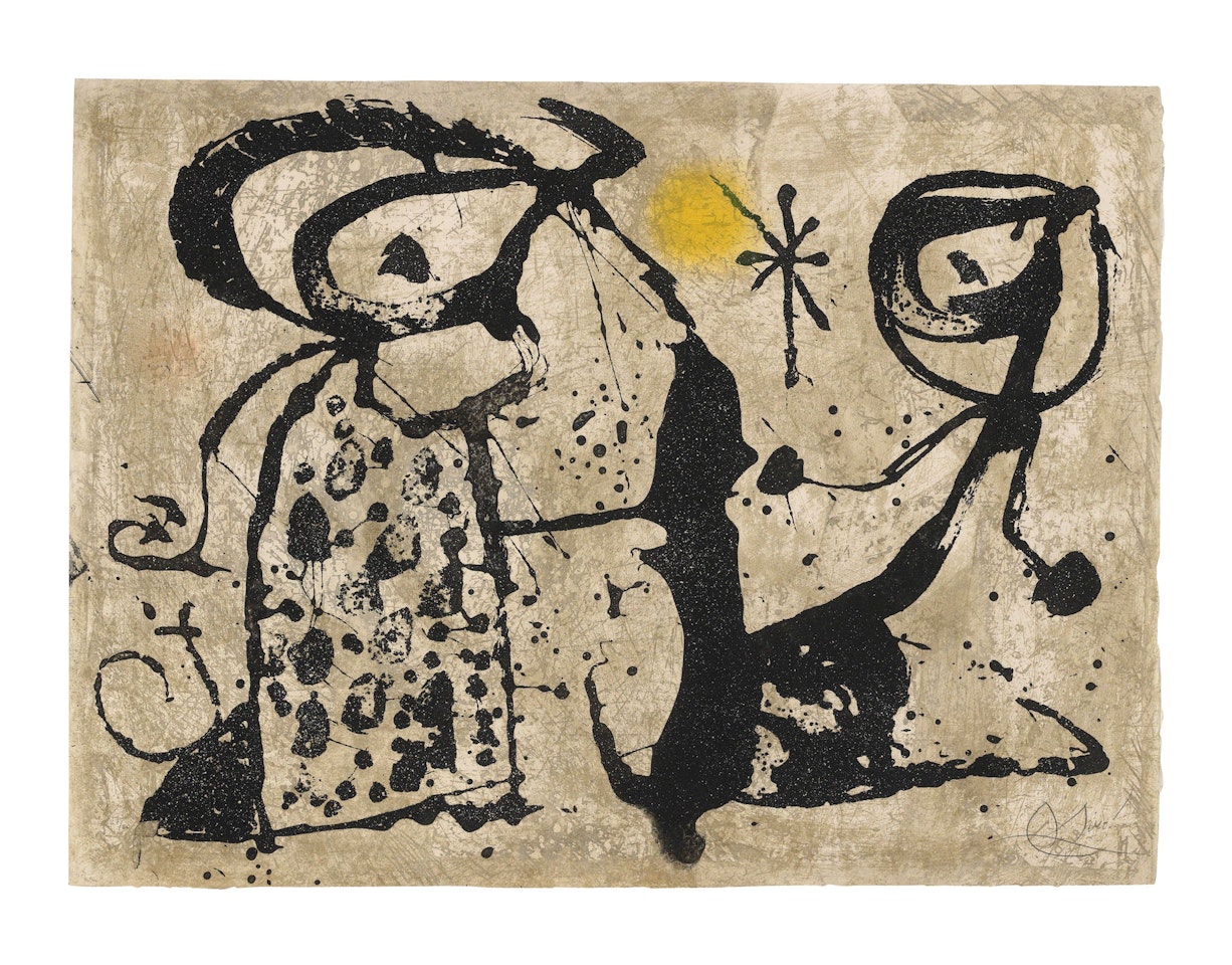 Gaudí XIX by Joan Miró