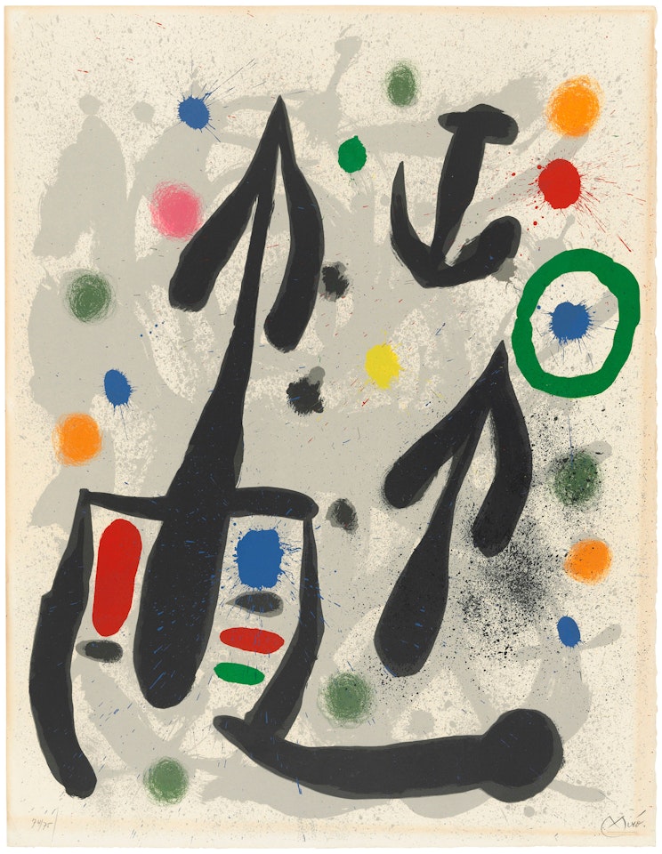 Plate II by Joan Miró