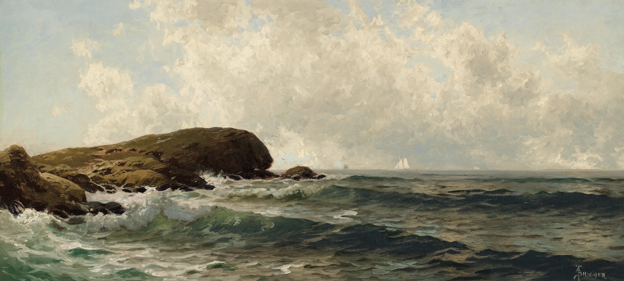 Afternoon Surf by Alfred Thompson Bricher