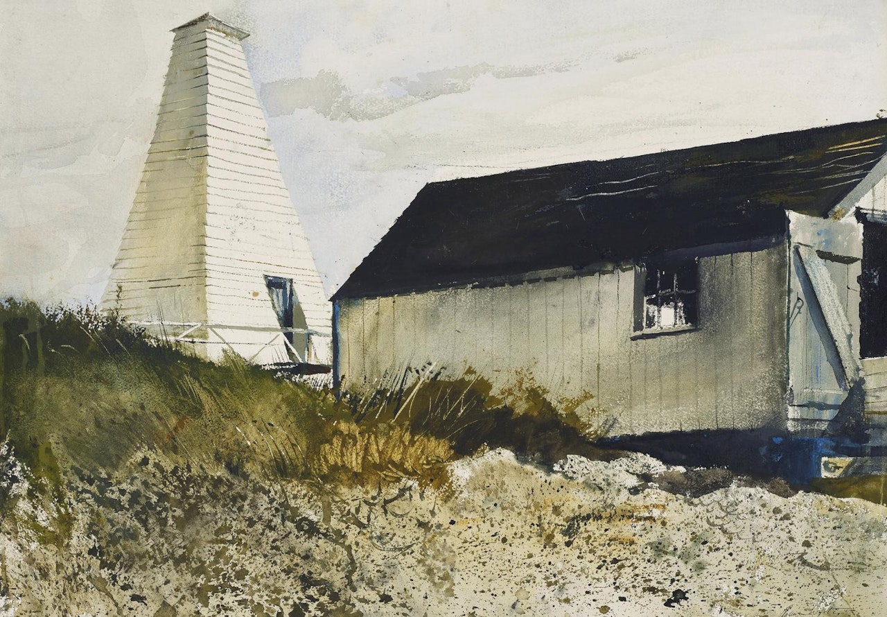 Lifeboat House by Andrew Wyeth