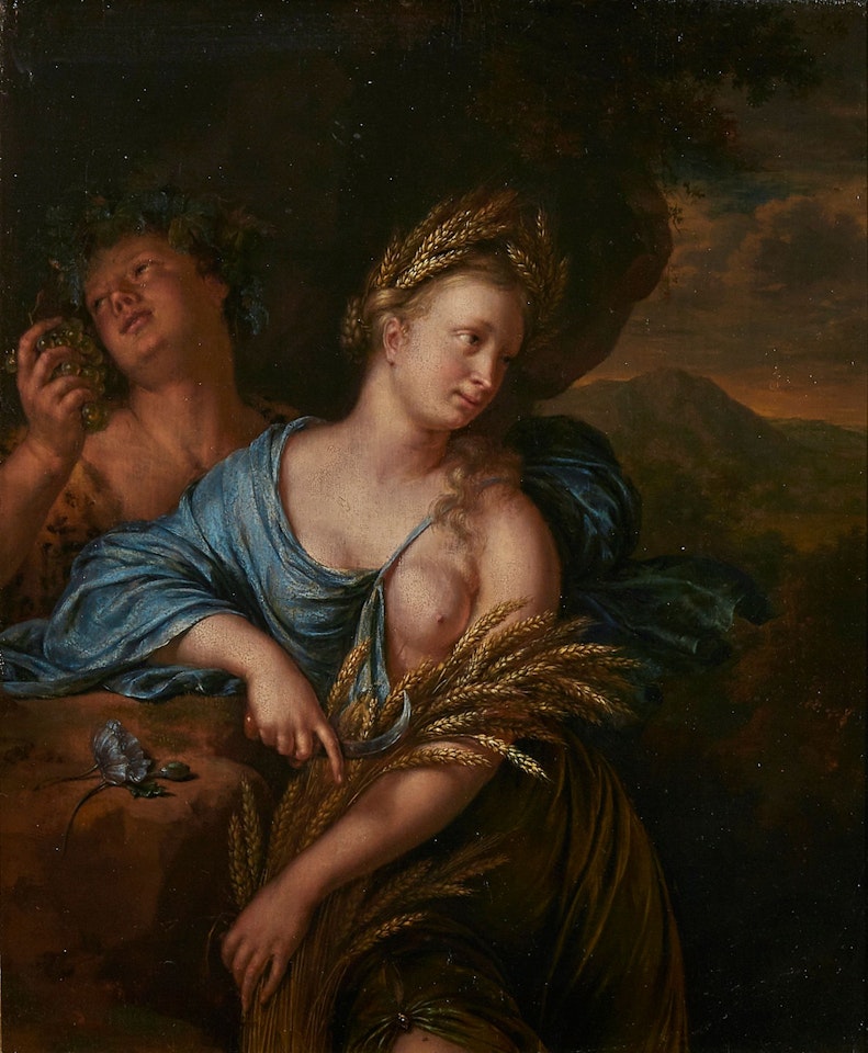 CERES AND BACCHUS by Willem van Mieris