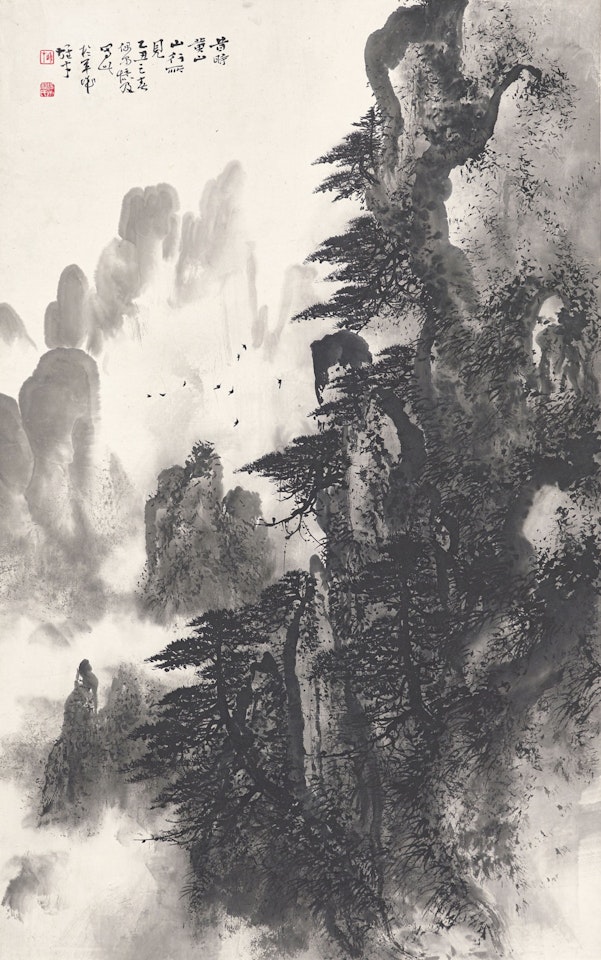 Scenery of Mount Huang by Li Xiongcai