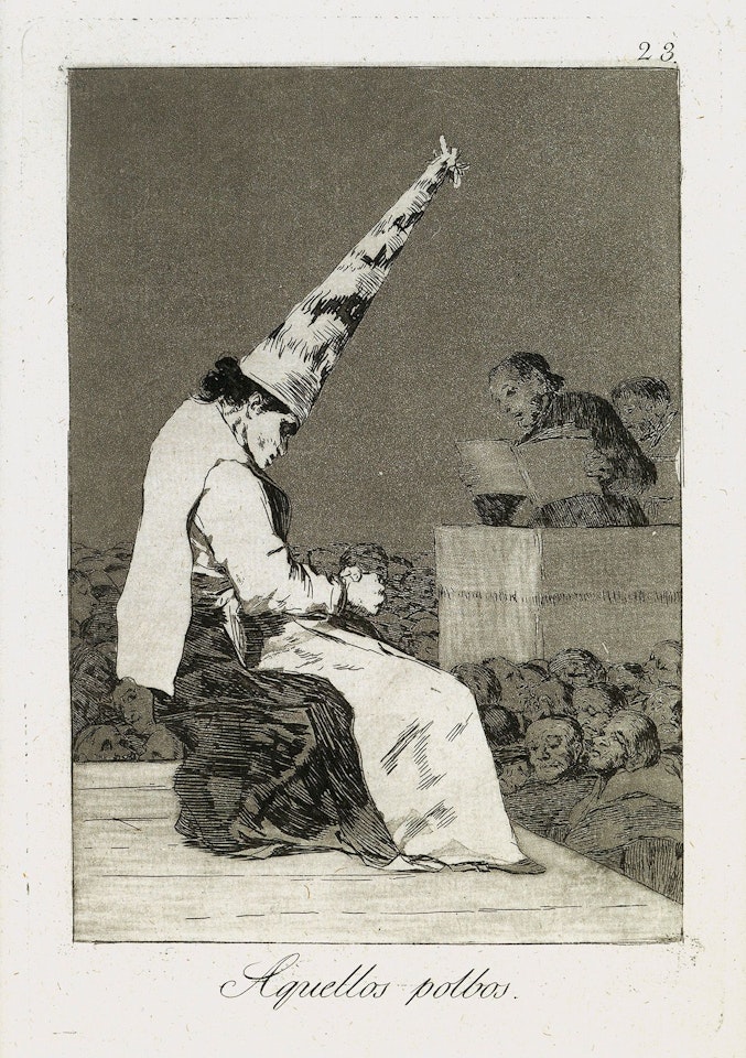 Aquellos Polbos by Francisco José de Goya