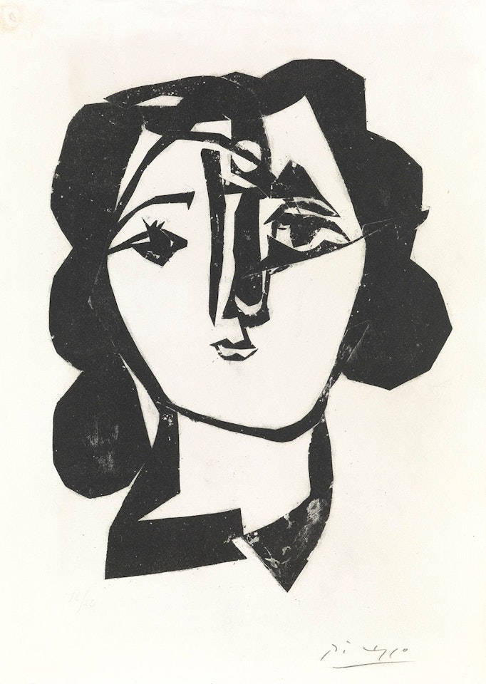 Tête De Femme by Pablo Picasso