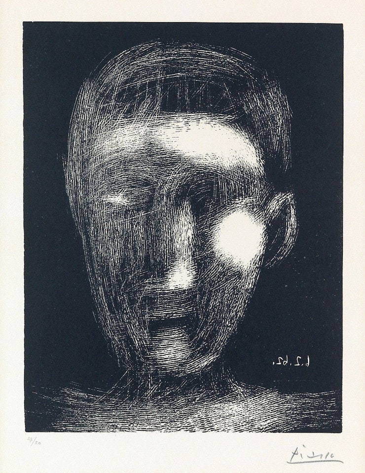 Tête De Garçon Ii by Pablo Picasso