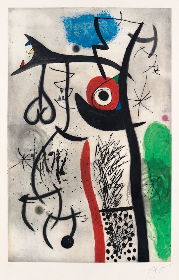 L'étranglé by Joan Miró