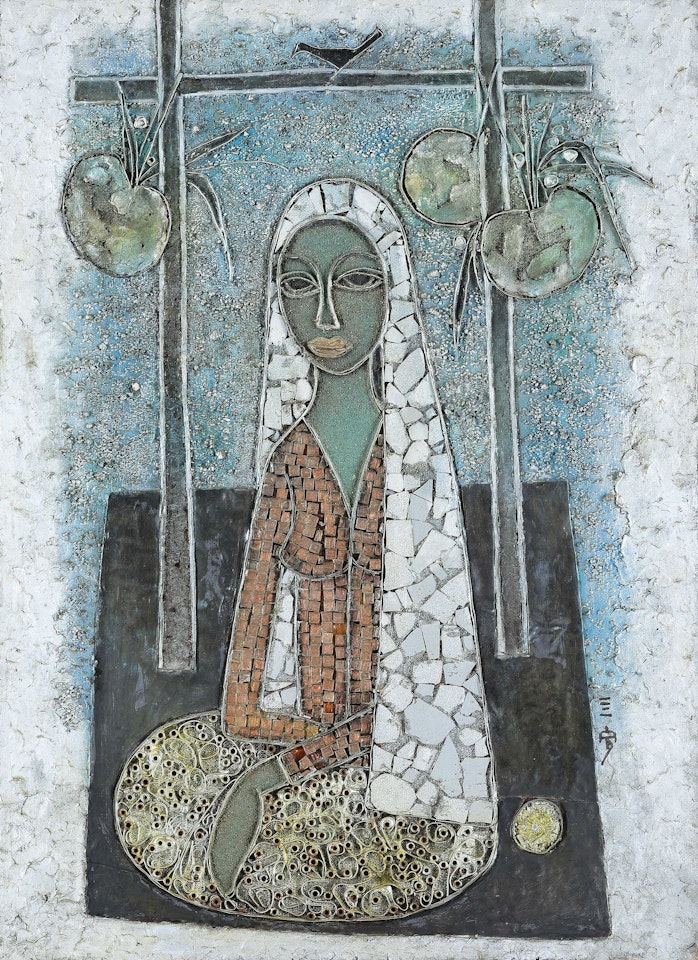 Seated Lady by Cheong Soo Pieng