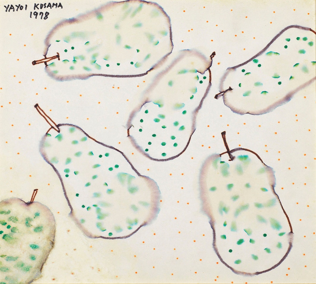 Pears by Yayoi Kusama