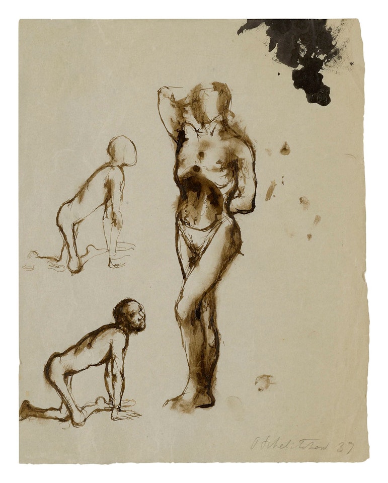 STUDY FOR "PHENOMENA" by Pavel Tchelitchew