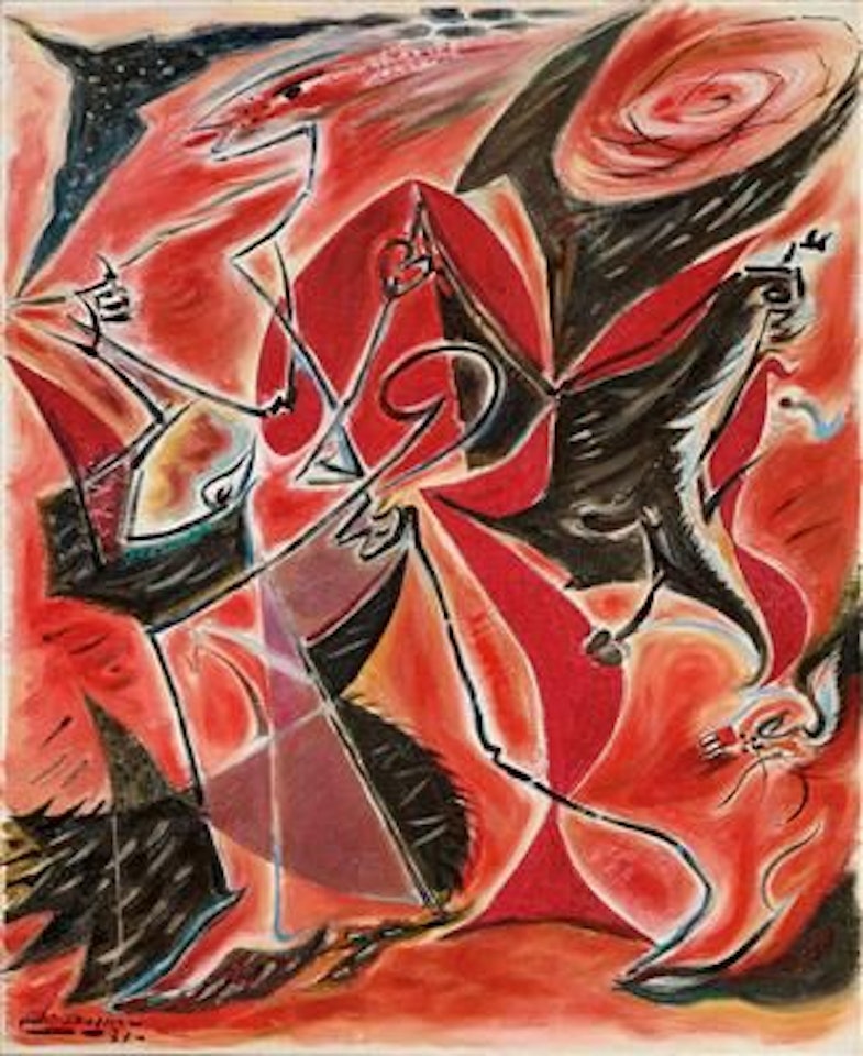 Le Braconnier by André Masson