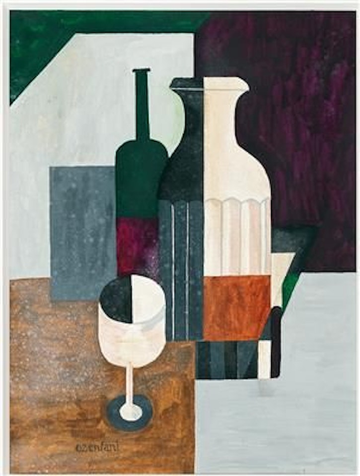 Nature morte verre et carafe by Amédée Ozenfant