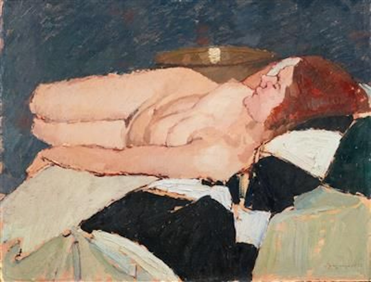 Nudo di donna by Oscar Ghiglia