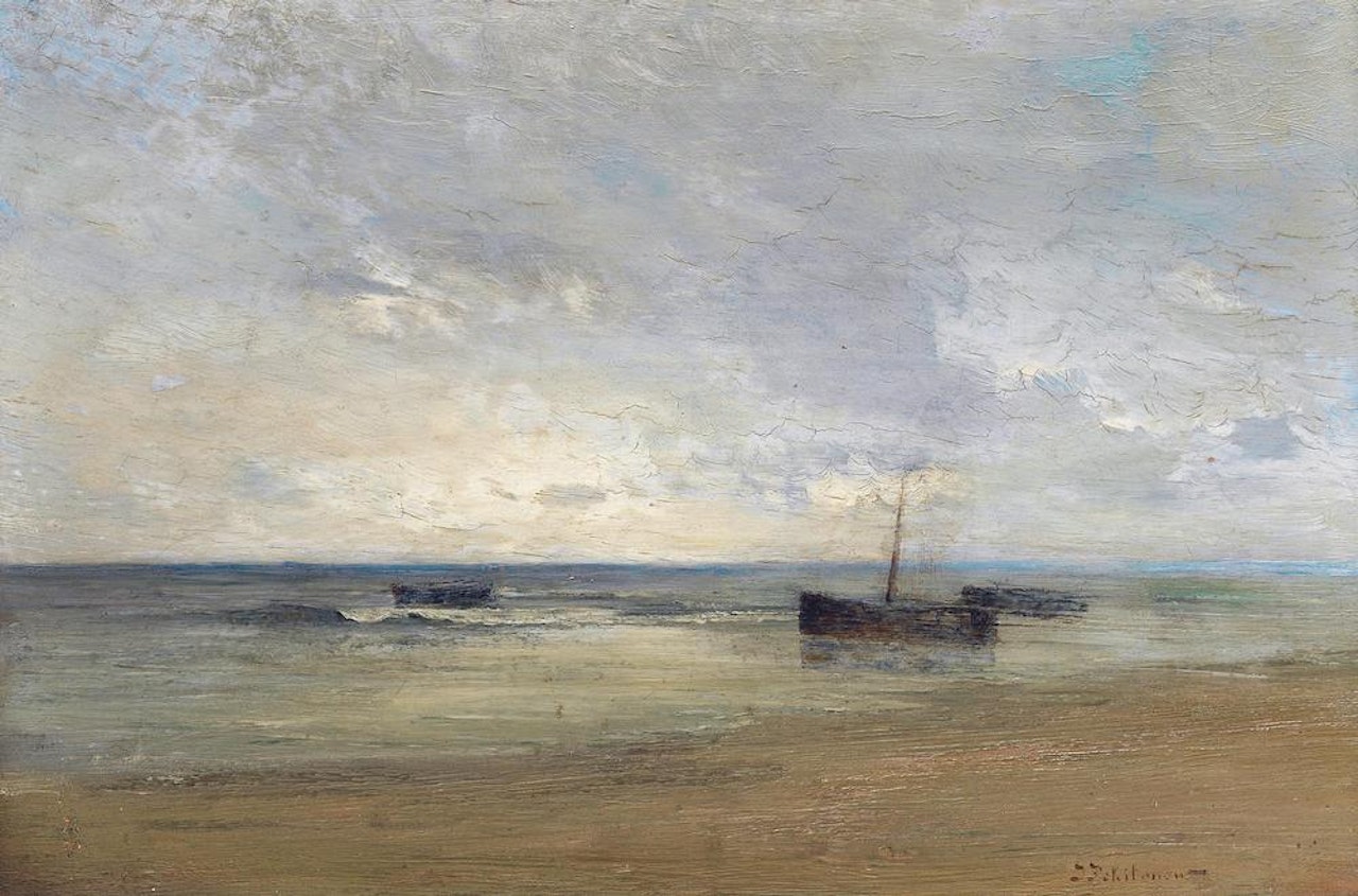 'Soir après l'orage. La Panne by Ivan Pavlovitch Pochitonov