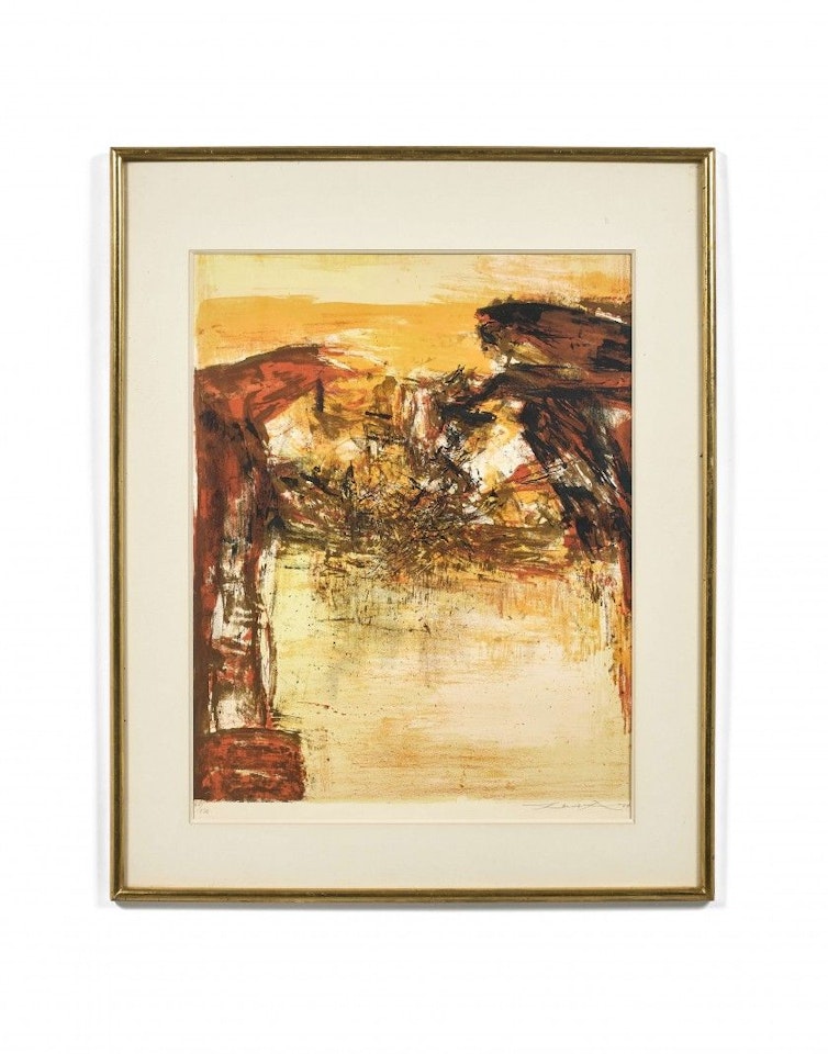 Untitled 253 by Zao Wou-Ki