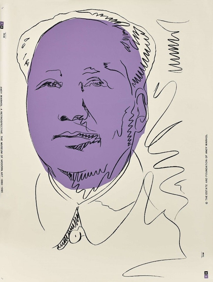 Mao by Andy Warhol