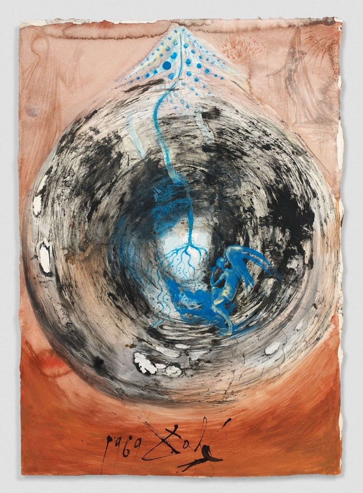 Embrion of luna by Salvador Dali