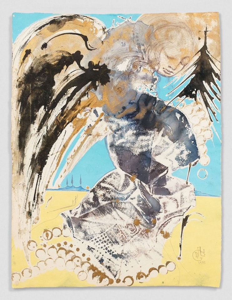 Angel aureo by Salvador Dali