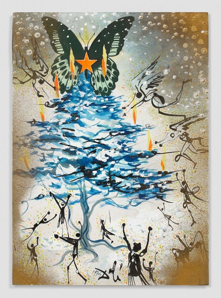 Mariposa estrellada by Salvador Dali
