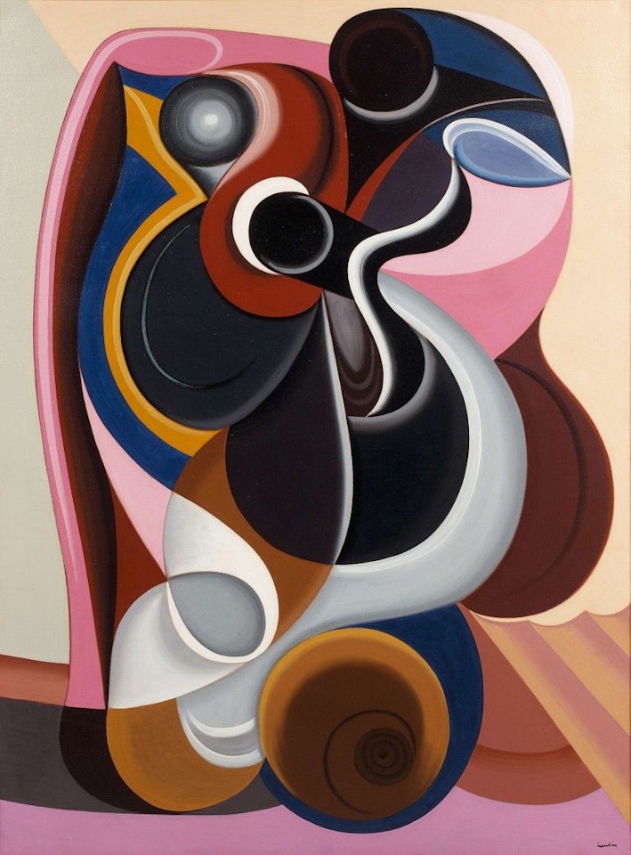 Composition by Auguste Herbin
