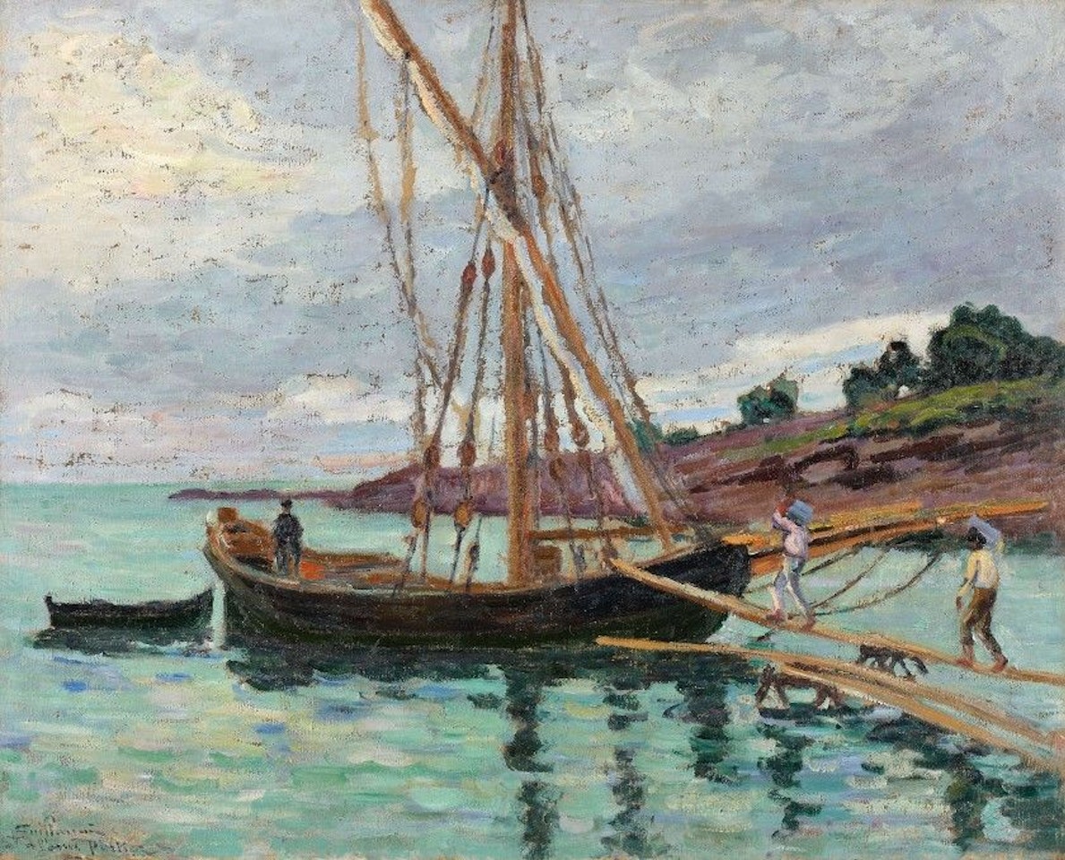 Sailboat by Armand Guillaumin