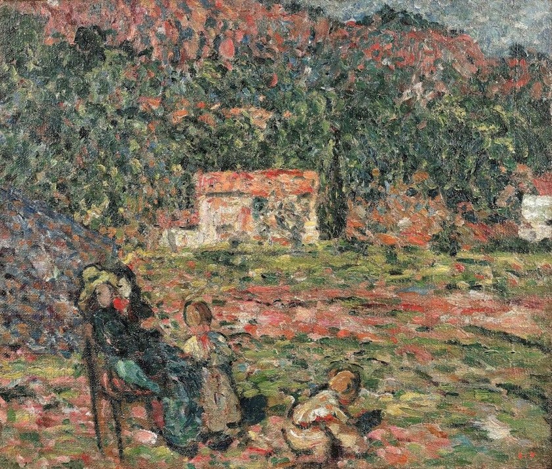 Character by the river by Louis Valtat