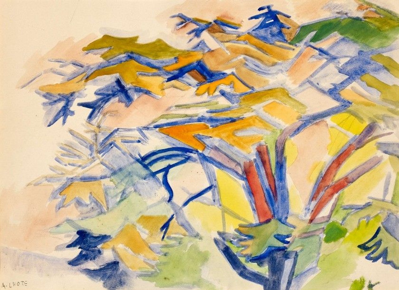 The cedar in Montfermeil by André Lhote